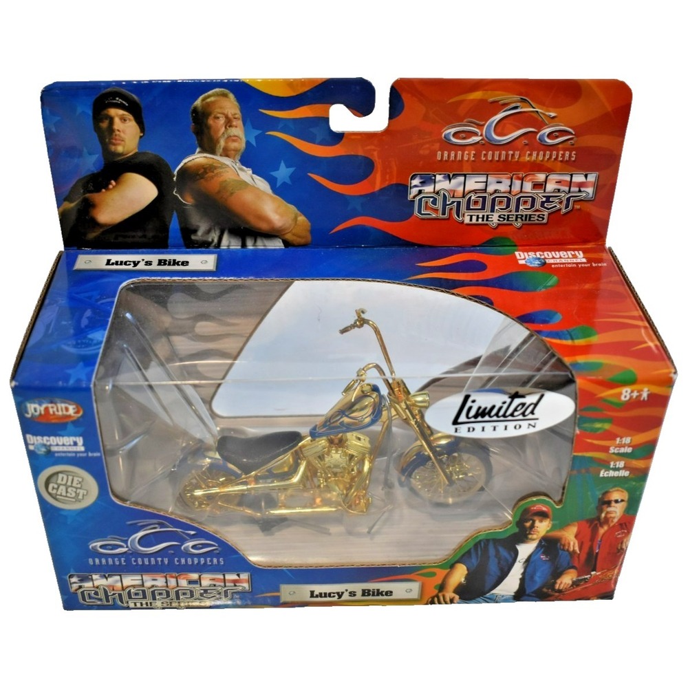 ERTL Joyride 2005 Lucy's Bike OCC American Chopper 1:18 Diecast 78909